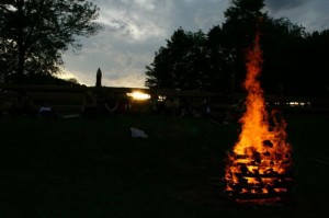 Herausforderung Feuerlauf